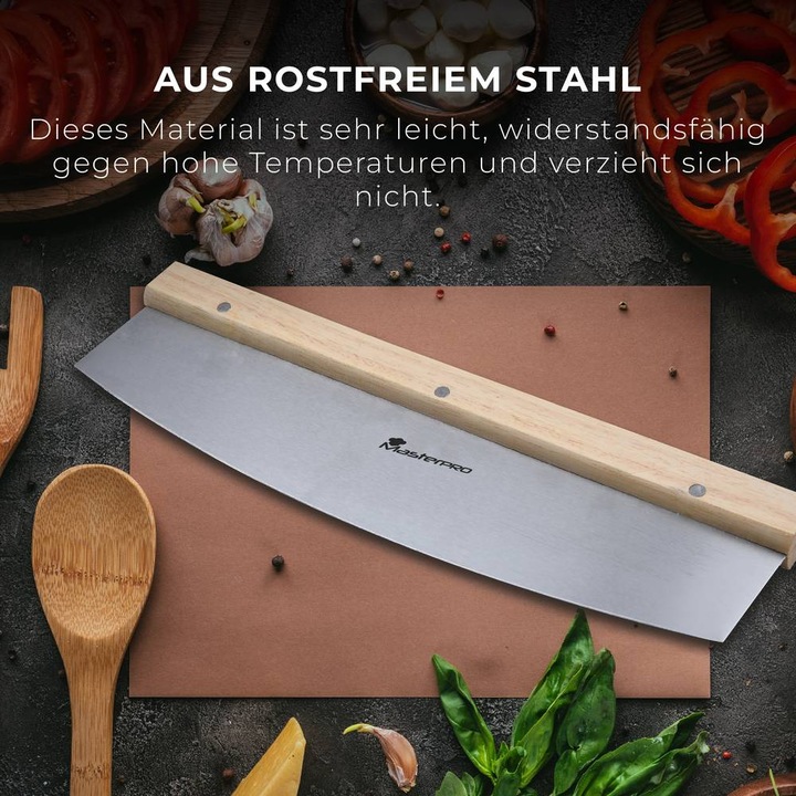 Actual product image MasterPRO Pizza cutter Length: 350 mm Width: 103 mm