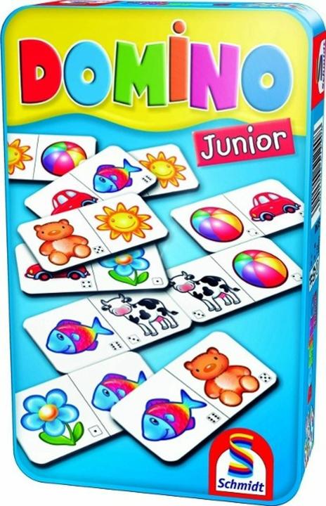 Produktbild Schmidt Spiele Domino Junior - Metalldose (Deutsch)