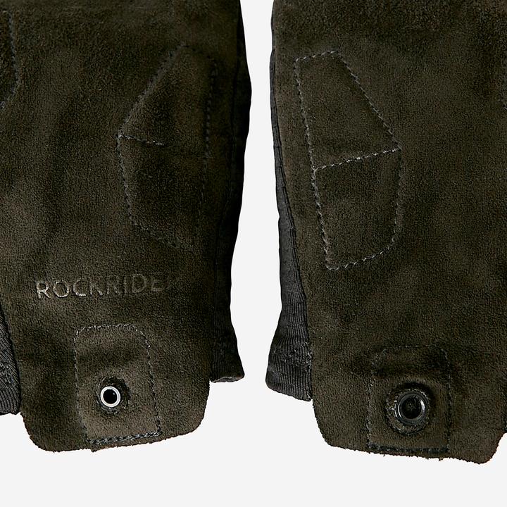 Produktbild Rockrider Fahrrad Handschuhe atmungsaktiv schwarz (S)
