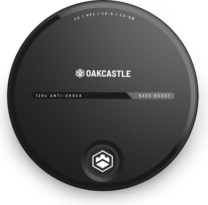 Image du produit Lenco Majority Oakcastle CD10 schwarz / tragbarer CD-Player / 3,5 mm Klinke / CDCD-RCD-RW