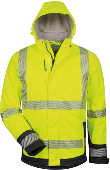 Produktbild Elysee Warnschutz-Softshelljacke Melvin Grösse XL gelb/schwarz (XL)