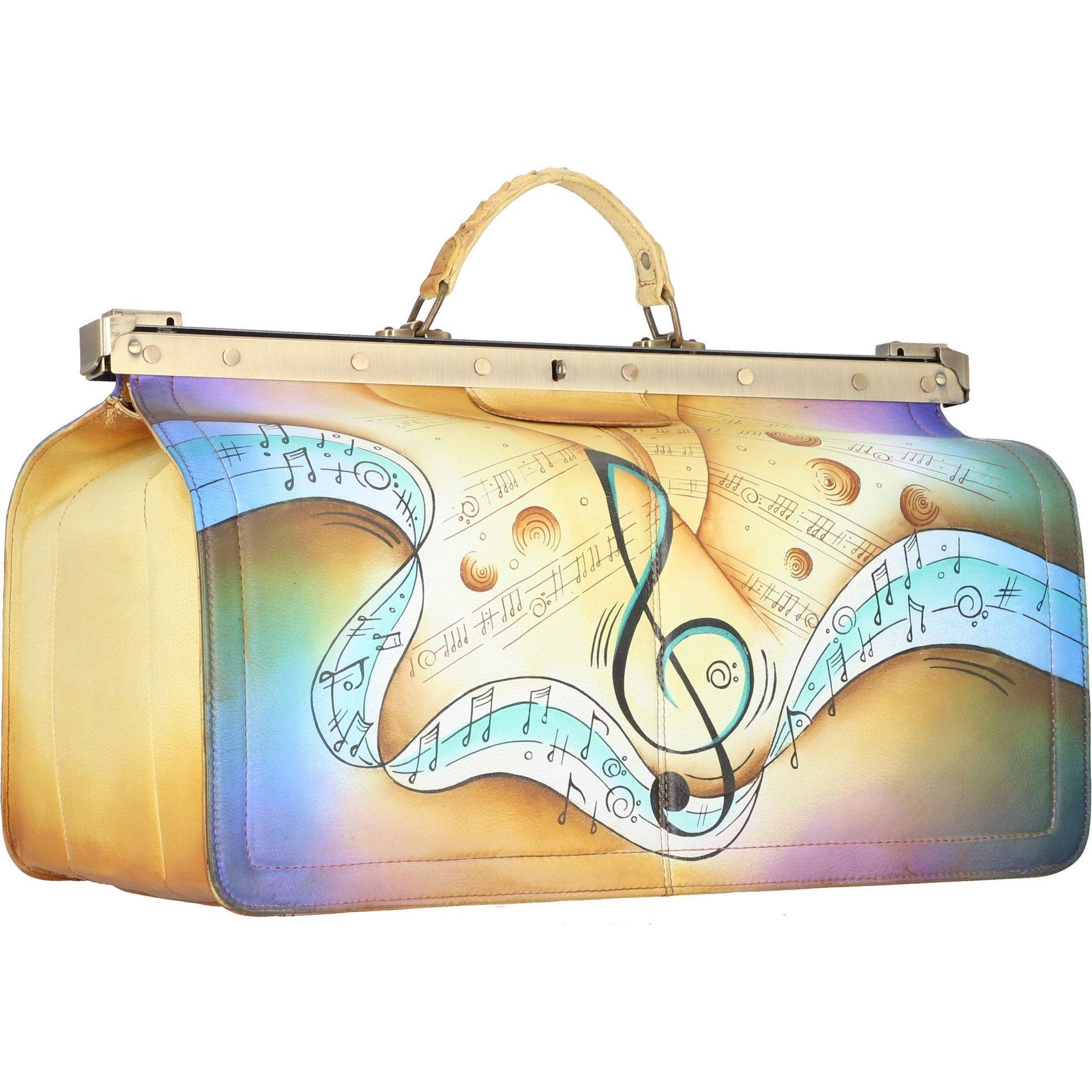 Thumbnail - Greenland Nature, Koffer, Art+Craft Doktorkoffer Leder 48 cm Laptopfach, (36 l, Handgepäck (bis 50l))