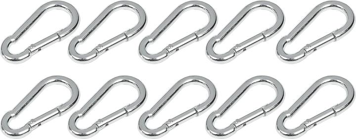 Immagine prodotto Benson Set di moschettoni da 10 pezzi 6 x 60 mm