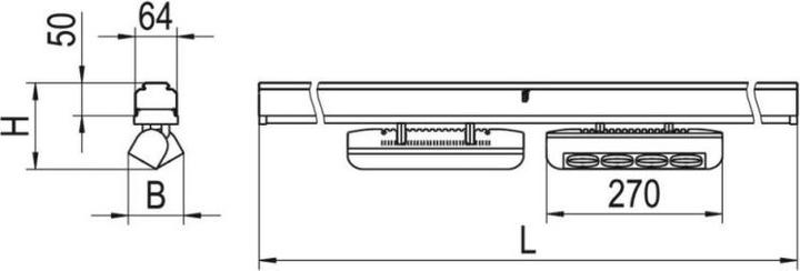 Actual product image Ridi LED spotlight module (10980 lm)