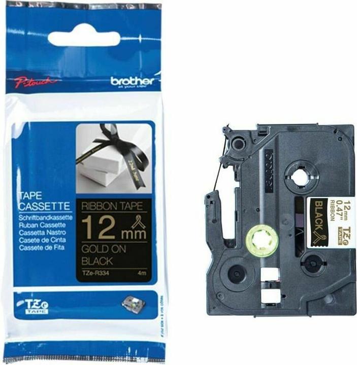 Productafbeelding Brother TZe-R334 (1.20 cm, Zwart)