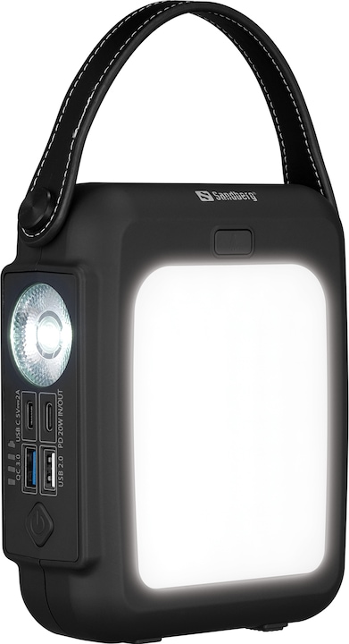 Actual product image Sandberg Hand Crank Powerbank (20000 mAh, 20 W, 74 Wh)