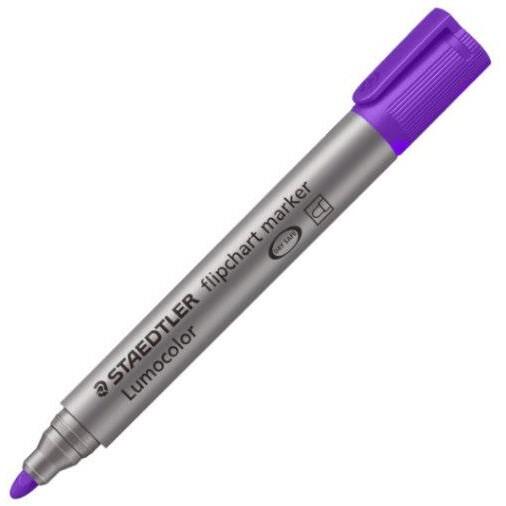 Actual product image Staedtler ® Flipchart marker Lumocolor® 356 2-5mm violet (Violet, 5 mm, 1 x)
