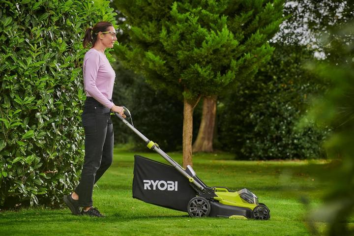 Image du produit Ryobi Tondeuse à gazon sans fil2x18V4Ah, largeur de coupe 40 cm (Fonctionnement sur batterie, Fonctionnement sur piles)