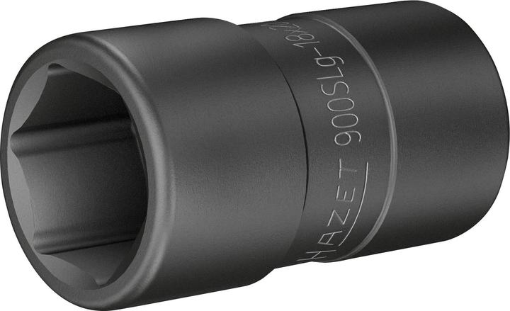 HAZET Socket FORD wheel bolt 900SLG-18X20 ∙ Square, hollow 12.5 mm (1/2 inch) ∙ Outside hexagon tra… (18 mm)