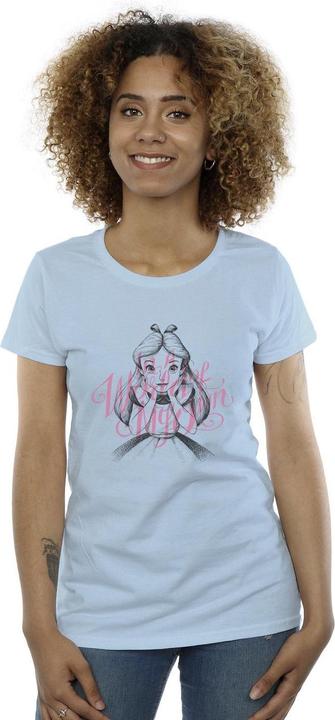Immagine prodotto Disney Alice In Wonderland In A World Of My Own Maglietta Donna (XL)