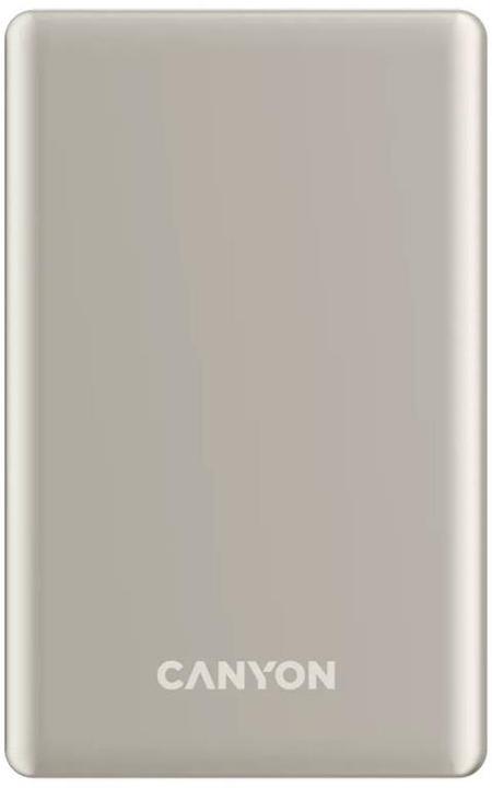 Produktbild Canyon Powerbank Powerbank OnPower 510 slim Magnetic 10000 mAh PD20W Beige (10000 mAh, 20 W)