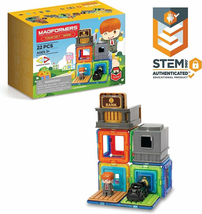 Actual product image Magformers Town set