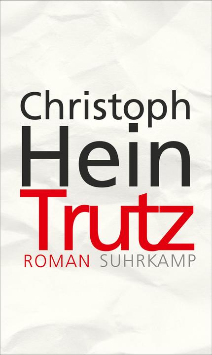 Produktbild Trutz (Deutsch, Christoph Hein, 2017)