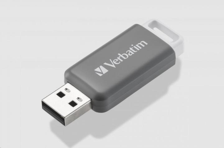 Actual product image Verbatim DataBar USB 2.0 128GB Grey (128 GB, USB-A)
