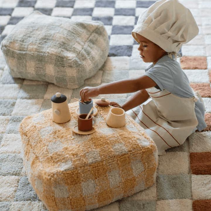 Produktbild Lorena Canals Sitzpouf Vichy Honey