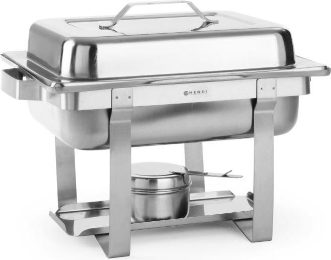 Productafbeelding Hendi Chafing Dish GN 1/2 Roestvrij staal 4,5 l Economisch
