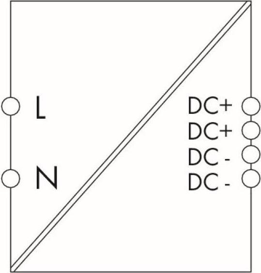 Image du produit Wago Alimentation sur rail DIN (DIN-Rail