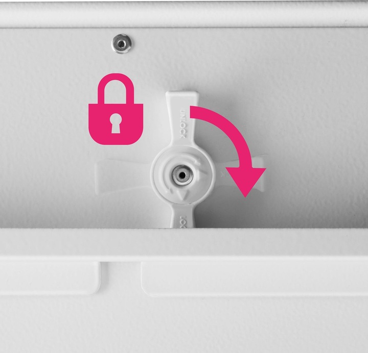 Produktbild tectake Hybrid Infrarotheizung mit Thermostat und Überhitzungsschutz (550 W)