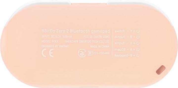 Actual product image 8bitdo Zero 2 (Switch, Mac, PC, Android)