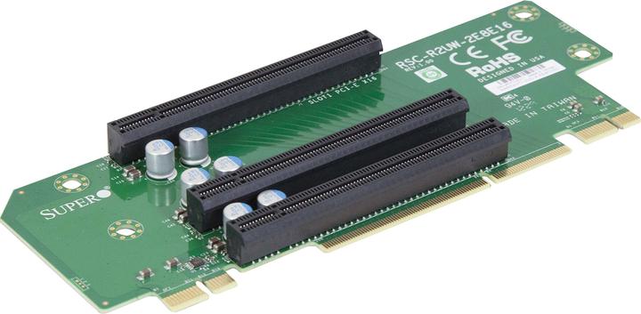 Supermicro RSC R2UW-2E8E16+ - Riser Card