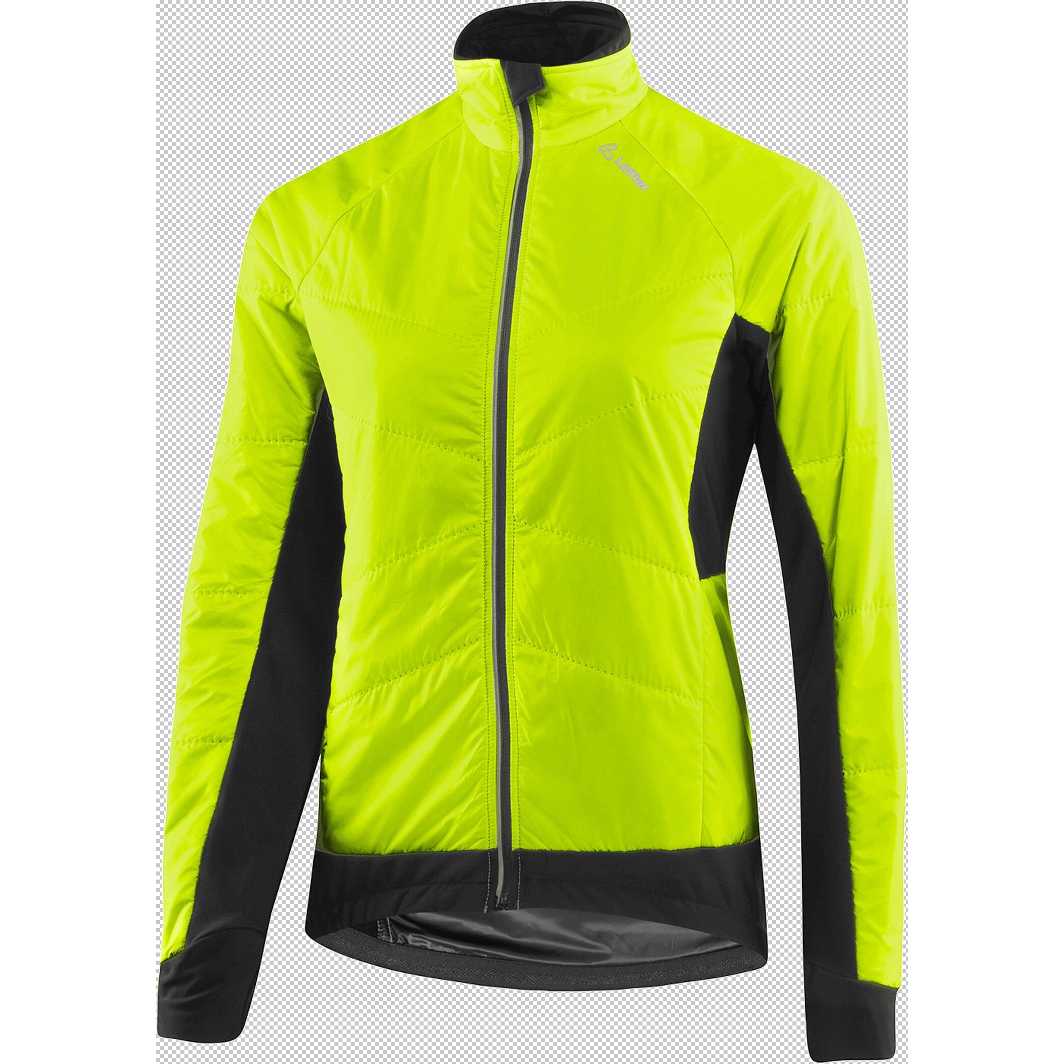 Löffler, Damen, Velojacke, Women's Bike Iso-Jacket Hotbond PL60 (44), Schwarz, 44