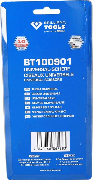 Produktbild Brilliant Tools Universal-Schere (14.50 cm)