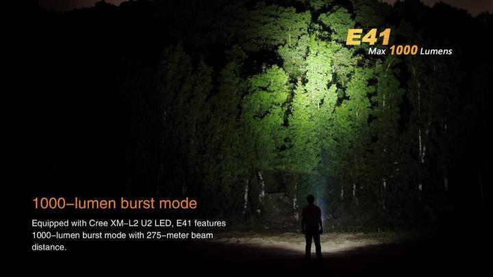 Actual product image Fenix E41 (11.60 cm, 1000 lm)