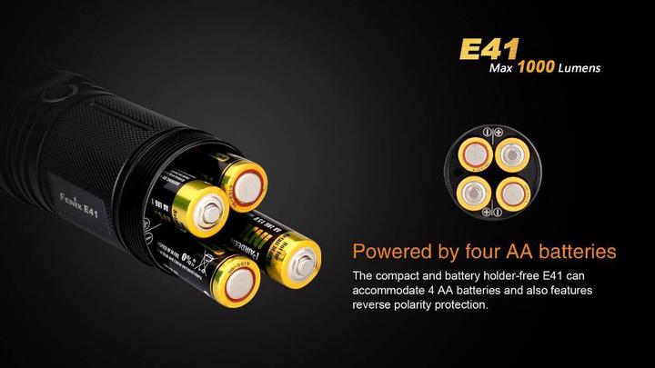 Actual product image Fenix E41 (11.60 cm, 1000 lm)