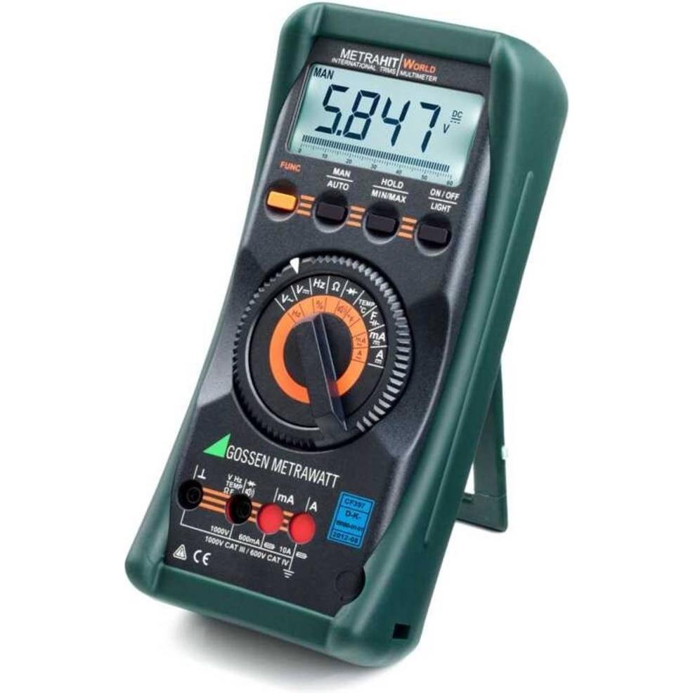 Thumbnail - Gossen, Multimeter, Hand-Multimeter digital Metraw (CAT III 1000V, CAT IV 600V)