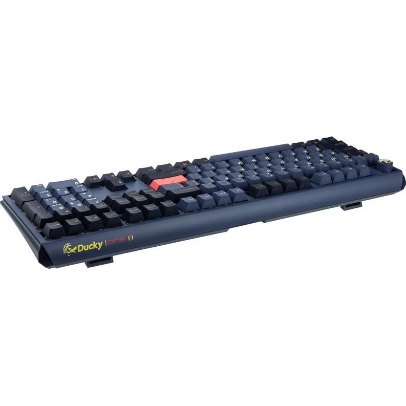 Thumbnail - Ducky One 3 Cosmic Blue Gaming Tastatur, RGB LED - MX-Blue (US) (US, Kabelgebunden), Tastatur, Blau