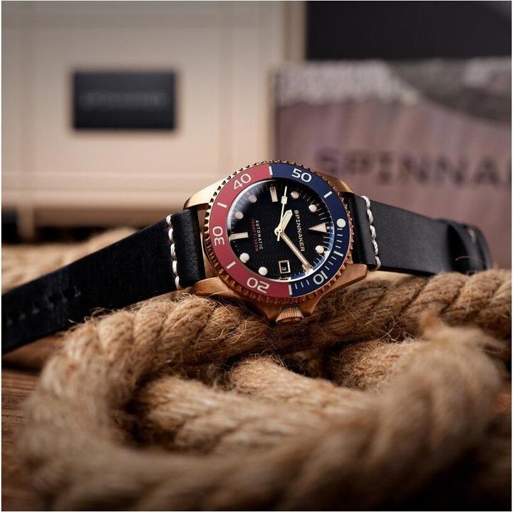 Image du produit Spinnaker SP-5060-08 Tesei Bronze suisse (Lunette tournante à gauche, Montre de plongée, 40 mm)