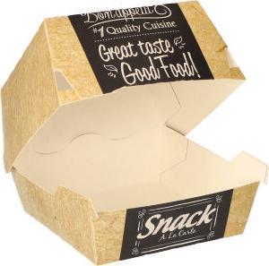 Produktbild Papstar 86634 Einweg-Lebensmittelbehälter Karton Beige (50 x)