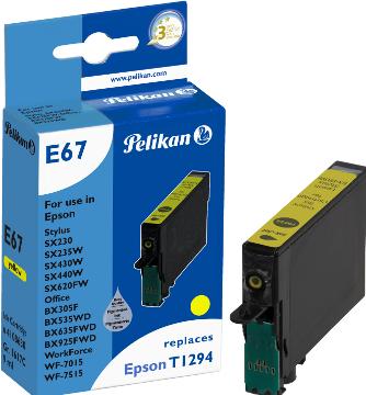 Produktbild Pelikan Tinte kompatibel yellow Orig.Nr. T129440PEL (Y)