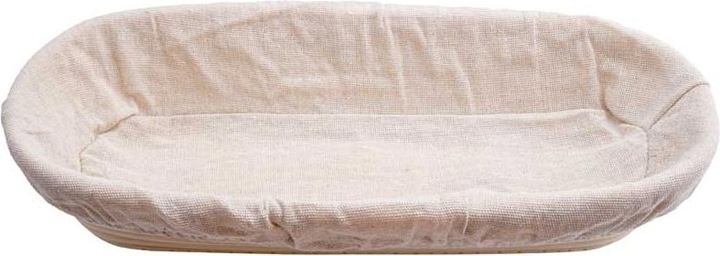 Actual product image miniSchoggi Proofing basket oval 35x15x8 cm, incl. proofing cloth
