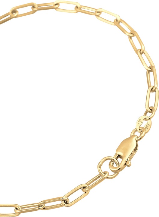 Produktbild Elli Basic Gliederkette Ovales Design (16 cm, Sterling Silber)