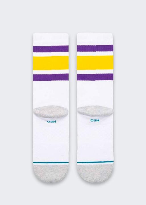 Immagine prodotto Stance Weisse Tube-Socken der Los Angeles Lakers (Confezione singola, L)