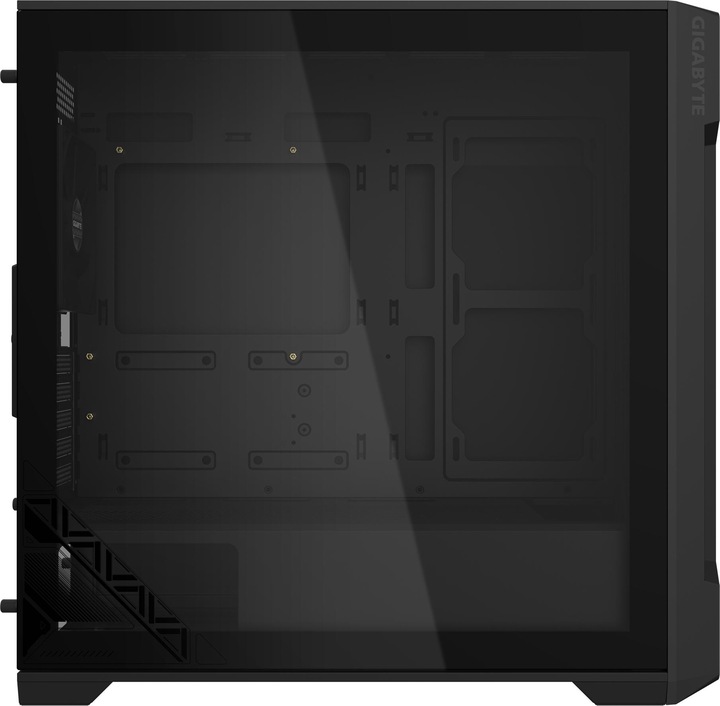 Actual product image Gigabyte CASE MIDITOWER ATX W/O PSU/GB-C102G BLACK (Mini-ITX, mATX)