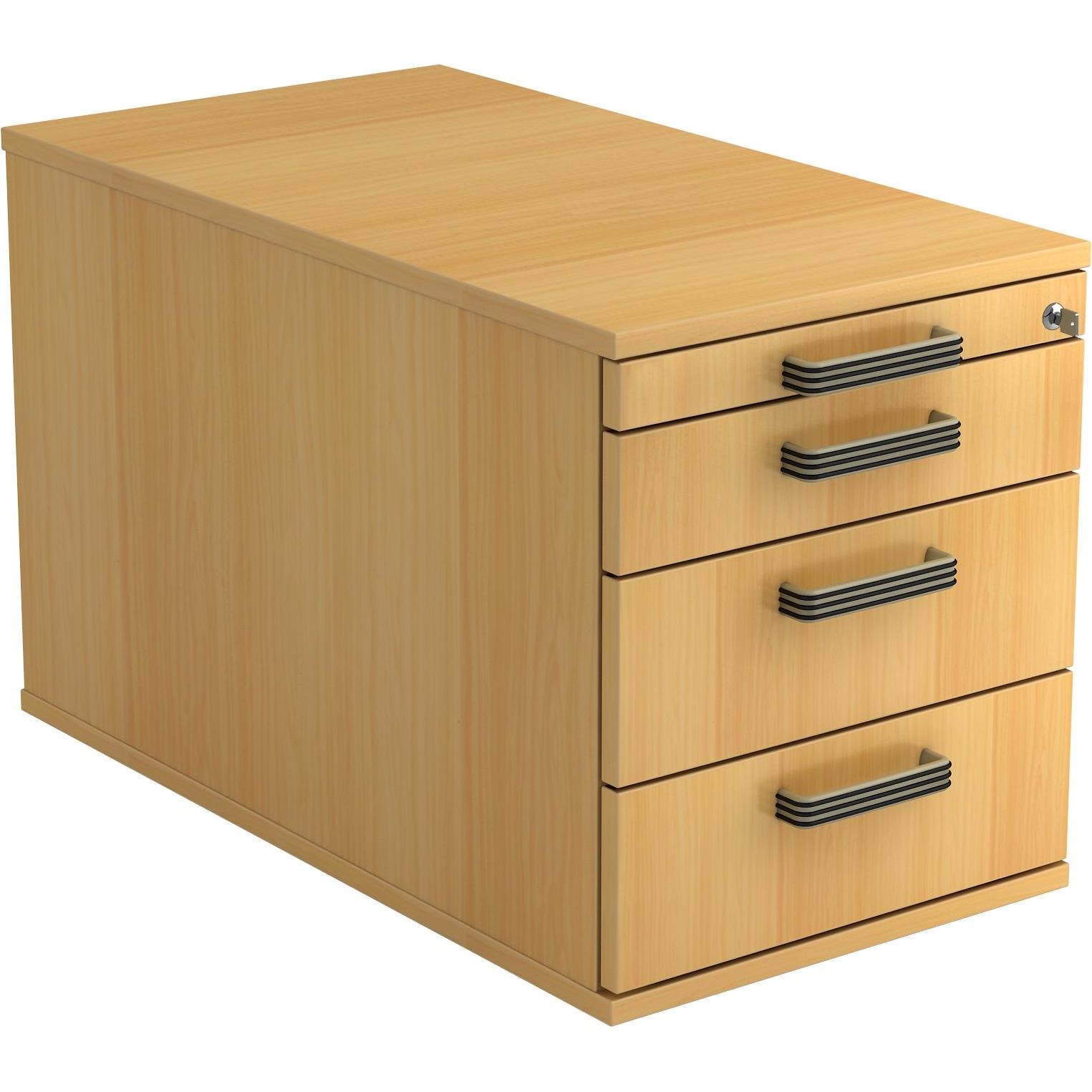 Hammerbacher, Rollcontainer, Solid (43 x 51 x 80 cm)
