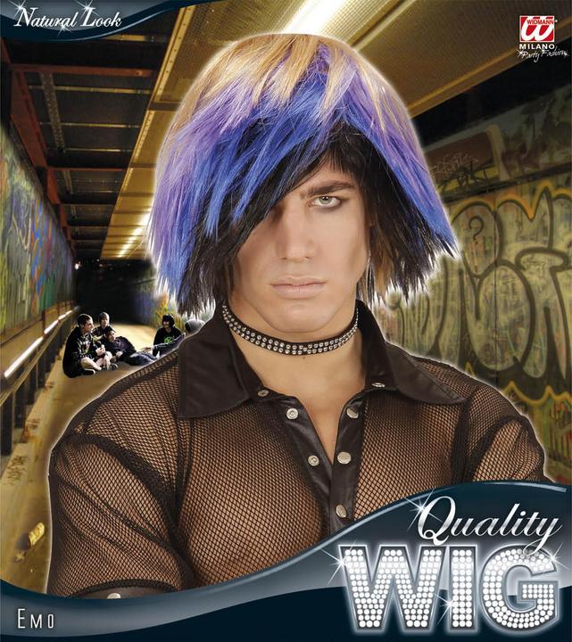 Immagine prodotto Widmann Parrucca Punky Emo per uomini