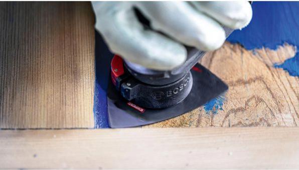 Produktbild Bosch Professional Zubehör EXPERT Sanding Plate AVZ 90 RT4 Blatt für Multifunktionswerkzeuge, 90 mm (40)
