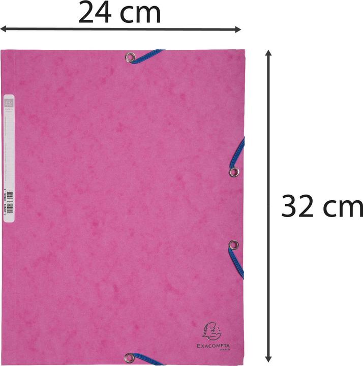 Productafbeelding Exacompta A4 map - 3 kleppen (A4, 1 x)