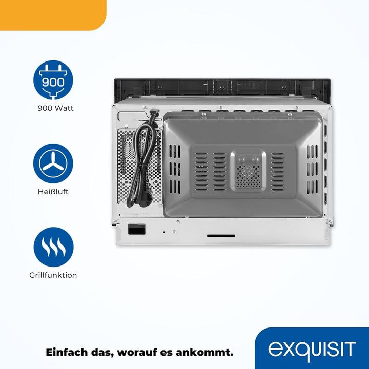 Produktbild Exquisit EMW2539HI Arbeitsplatte Edelstahl (25 l)
