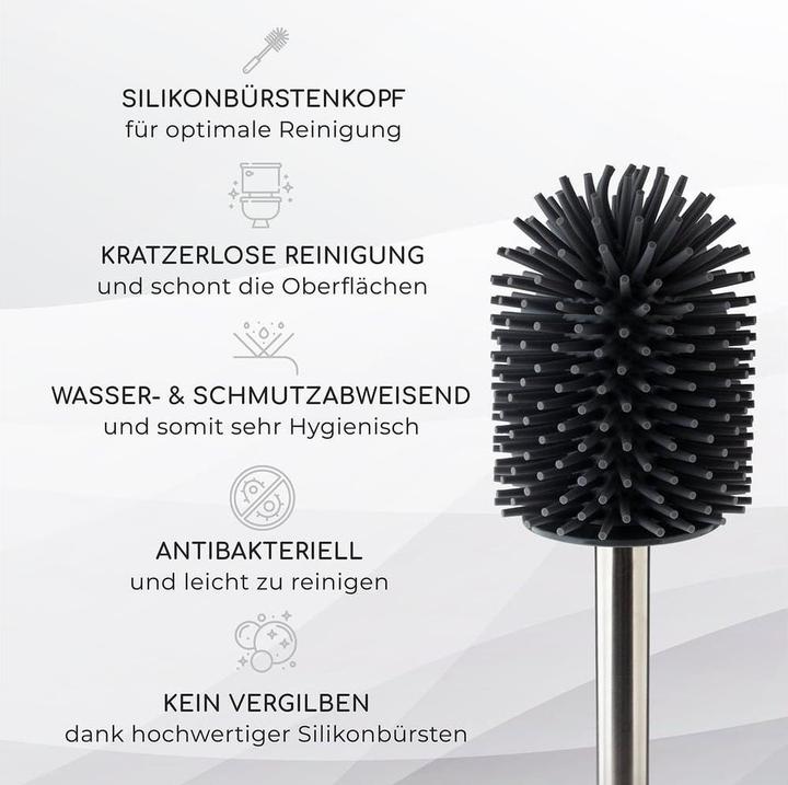 Image du produit Exitoso Toilettenbürste Grau