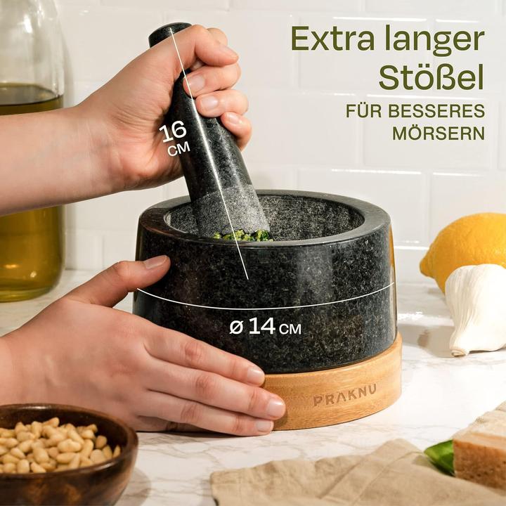 Actual product image Praknu Mörser mit Stössel