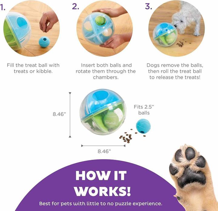 Image du produit Outward Hound Balle A-Maze - (635.1394) (Jouet intelligent chien)