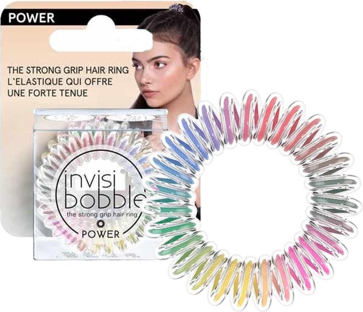 Invisibobble Hair elastics Power Magic Rainbow 3 pcs (Haargummi)