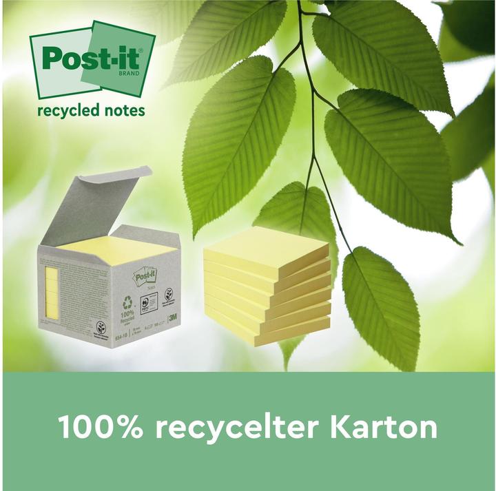 Actual product image Post-it Green Z-Notes (76 x 76 mm)