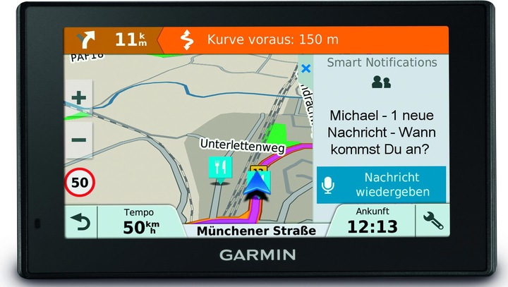 Actual product image Garmin DriveSmart 51 LMT-D EU (5")