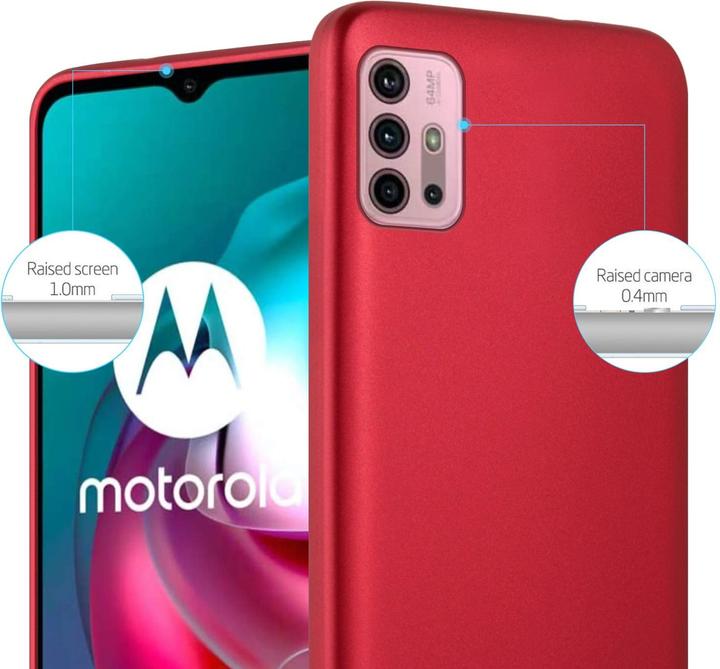 Produktbild Cadorabo TPU Matt Metallic Hülle (Motorola Moto G10, Motorola Moto G30)