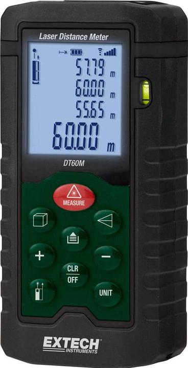 Immagine prodotto Extech DT60M telemetro laser (60 m, Telemetro laser)